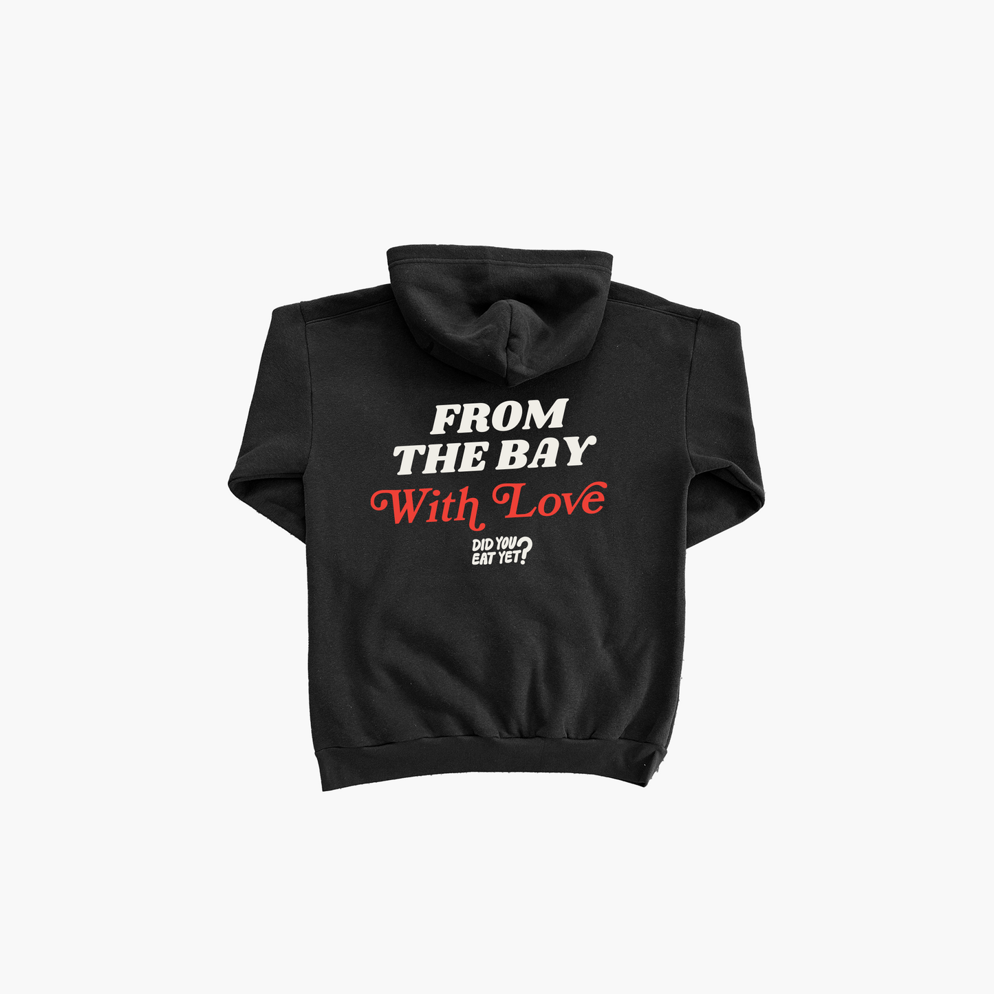 From the Bay With Love Hoodie - Black
