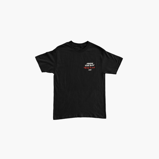 From the Bay With Love Tee - Black