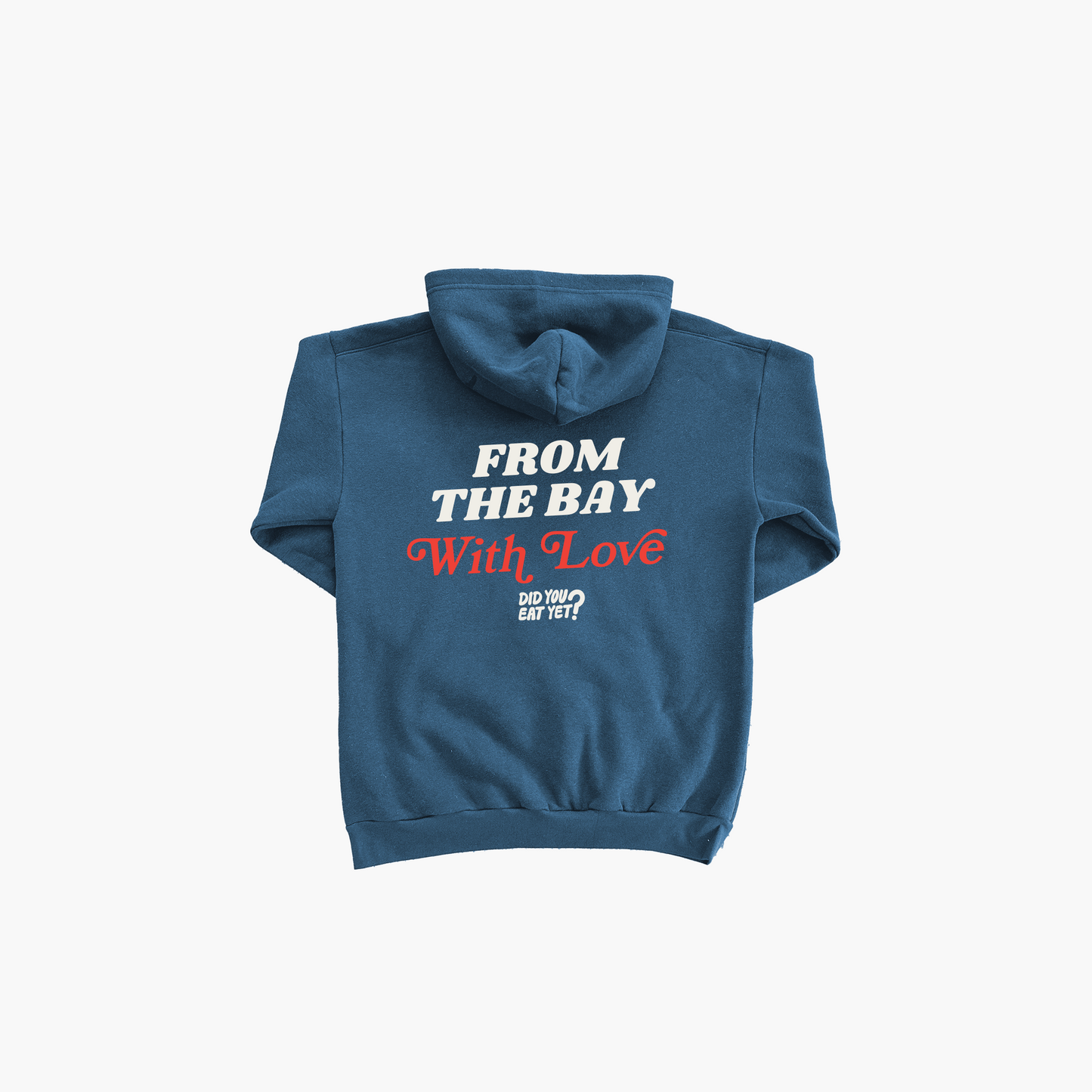 From the Bay With Love Hoodie - Blue