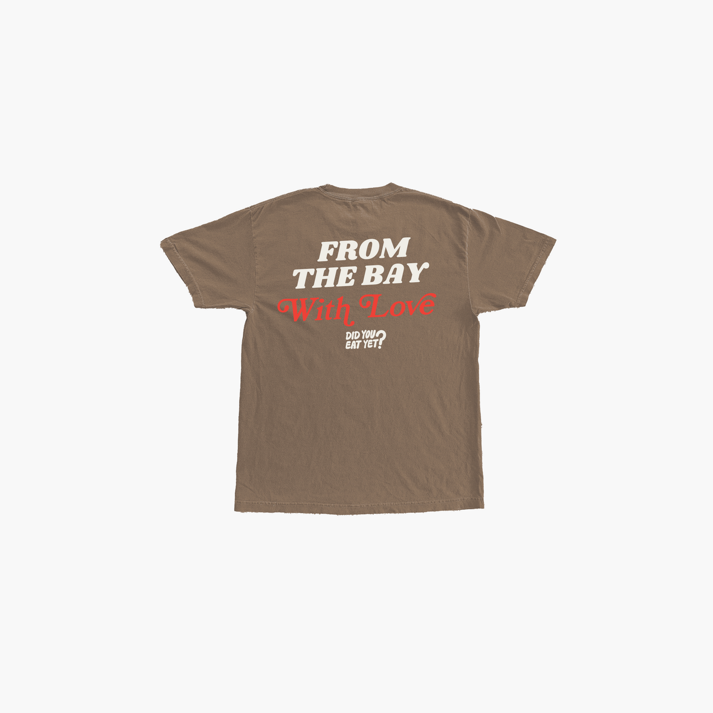 From the Bay With Love Tee - Vintage Brown